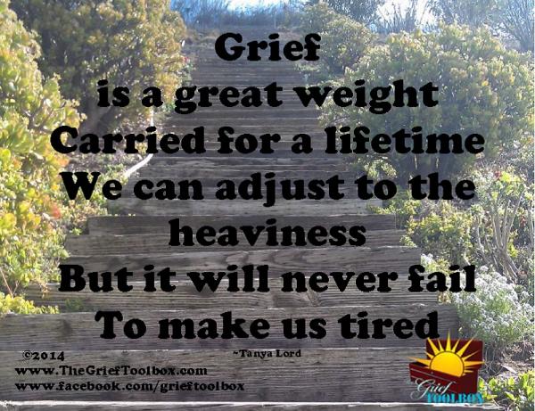 Grief Tires us - A Poem | The Grief Toolbox